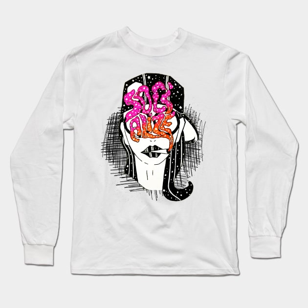 Dope Girl Soo Alive Long Sleeve T-Shirt by JammyPants